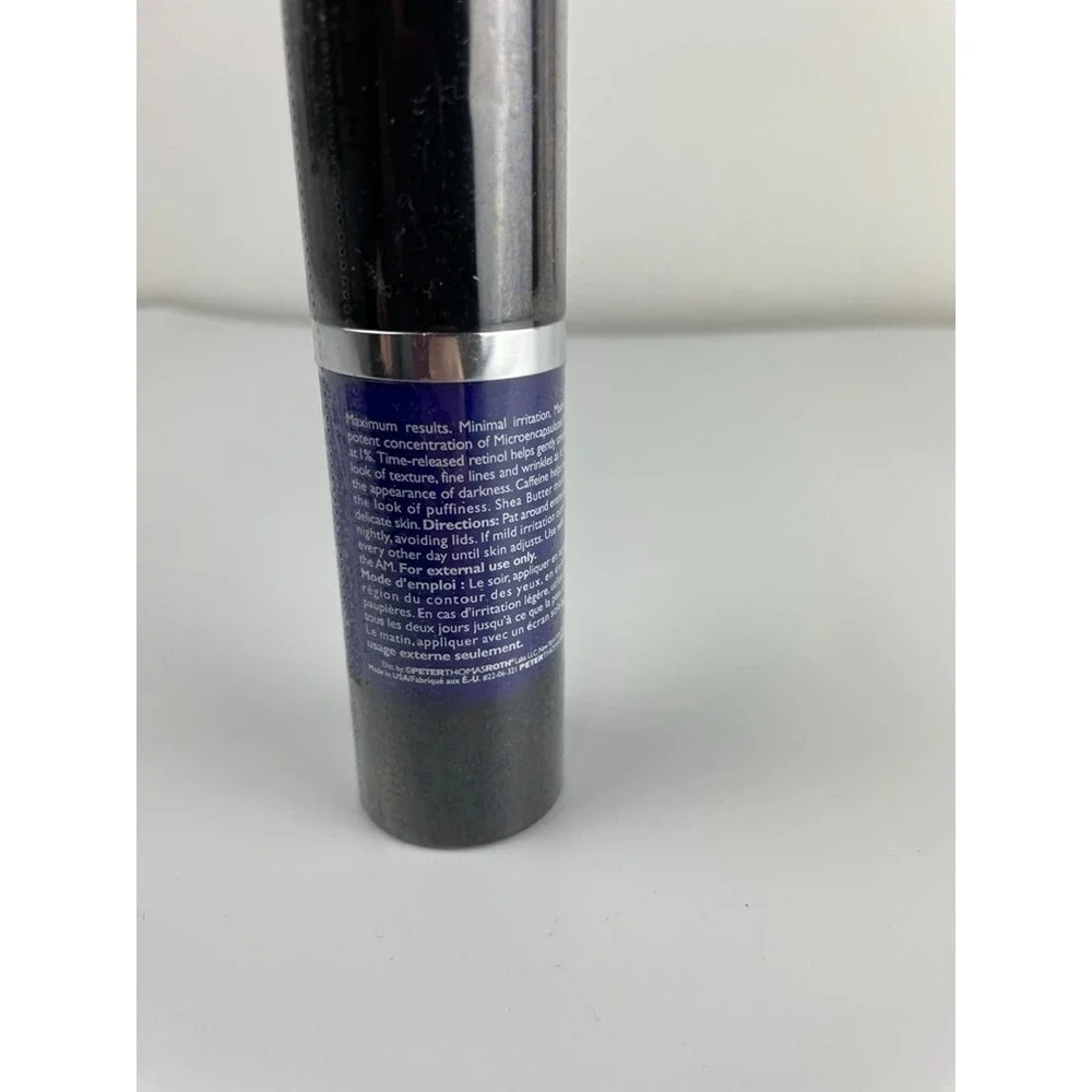 Peter Thomas Roth Clinical Skin Care Retinol Fusion PM Eye Cream 1 fl oz New
